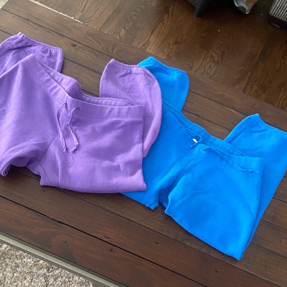 Bundle of 2 Soffee purple and blue sweatpants - Picture 5 of 7